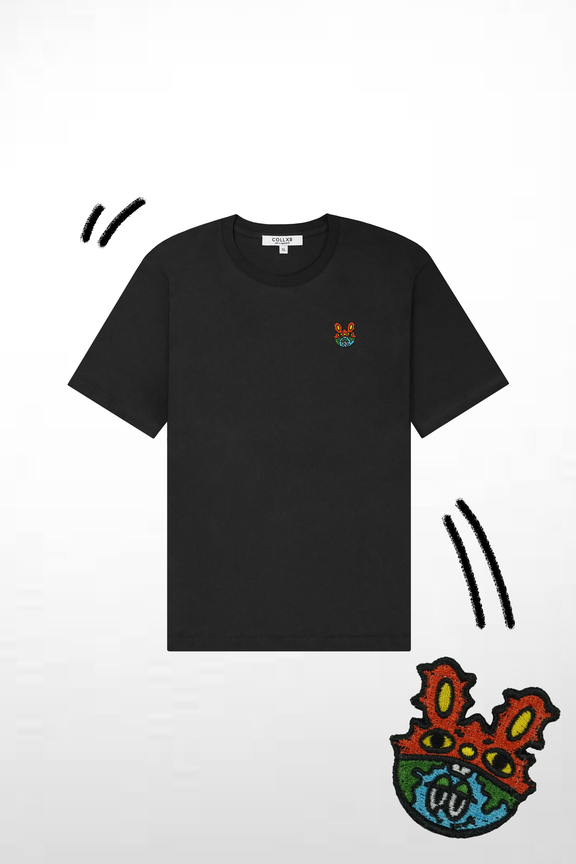 COLLXB x PUCK 2024: Dancing in the Chaos - World Boy x SawReal Rabbit [Black]