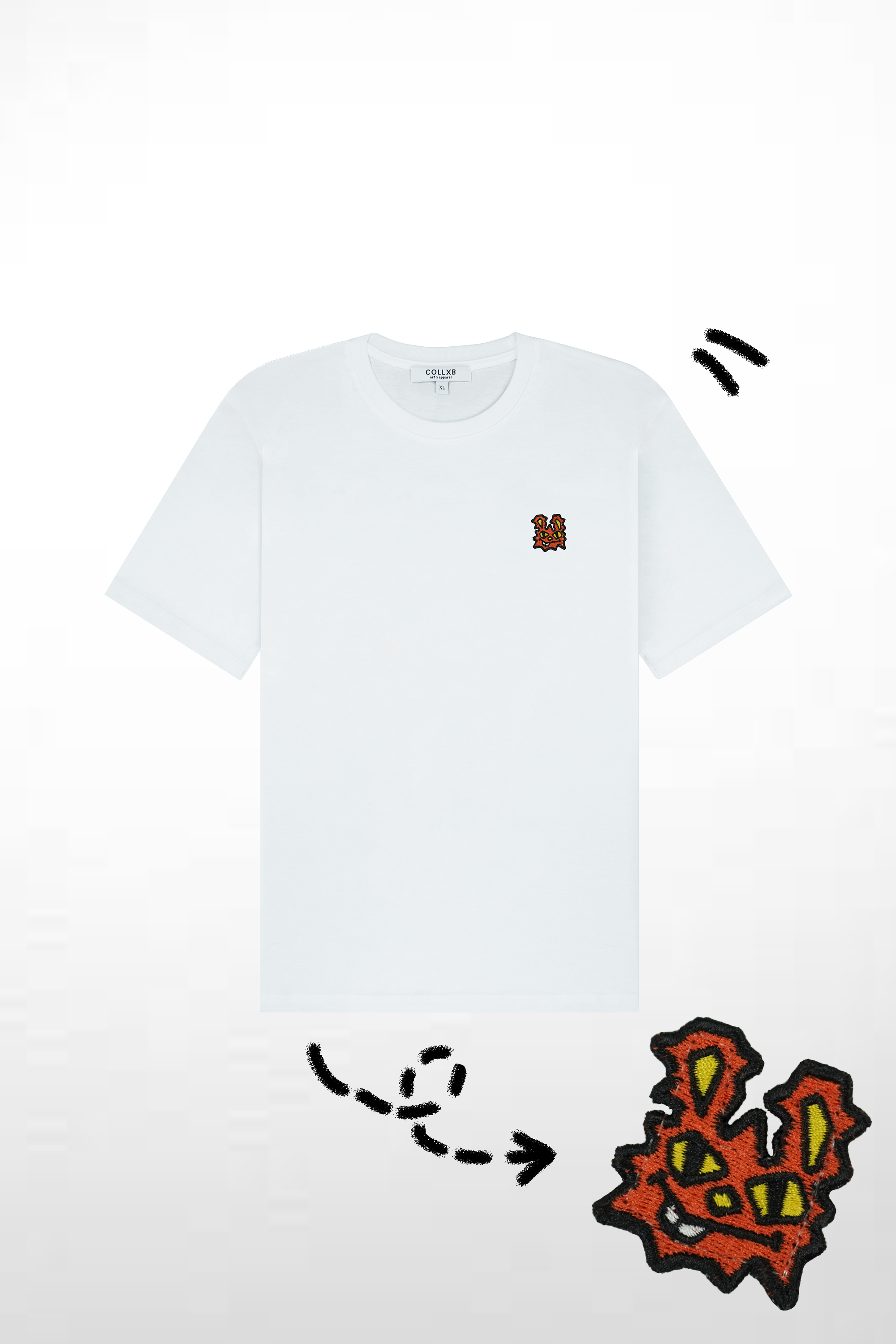 COLLXB x PUCK 2024: Dancing in the Chaos - SawReal Rabbit [White]