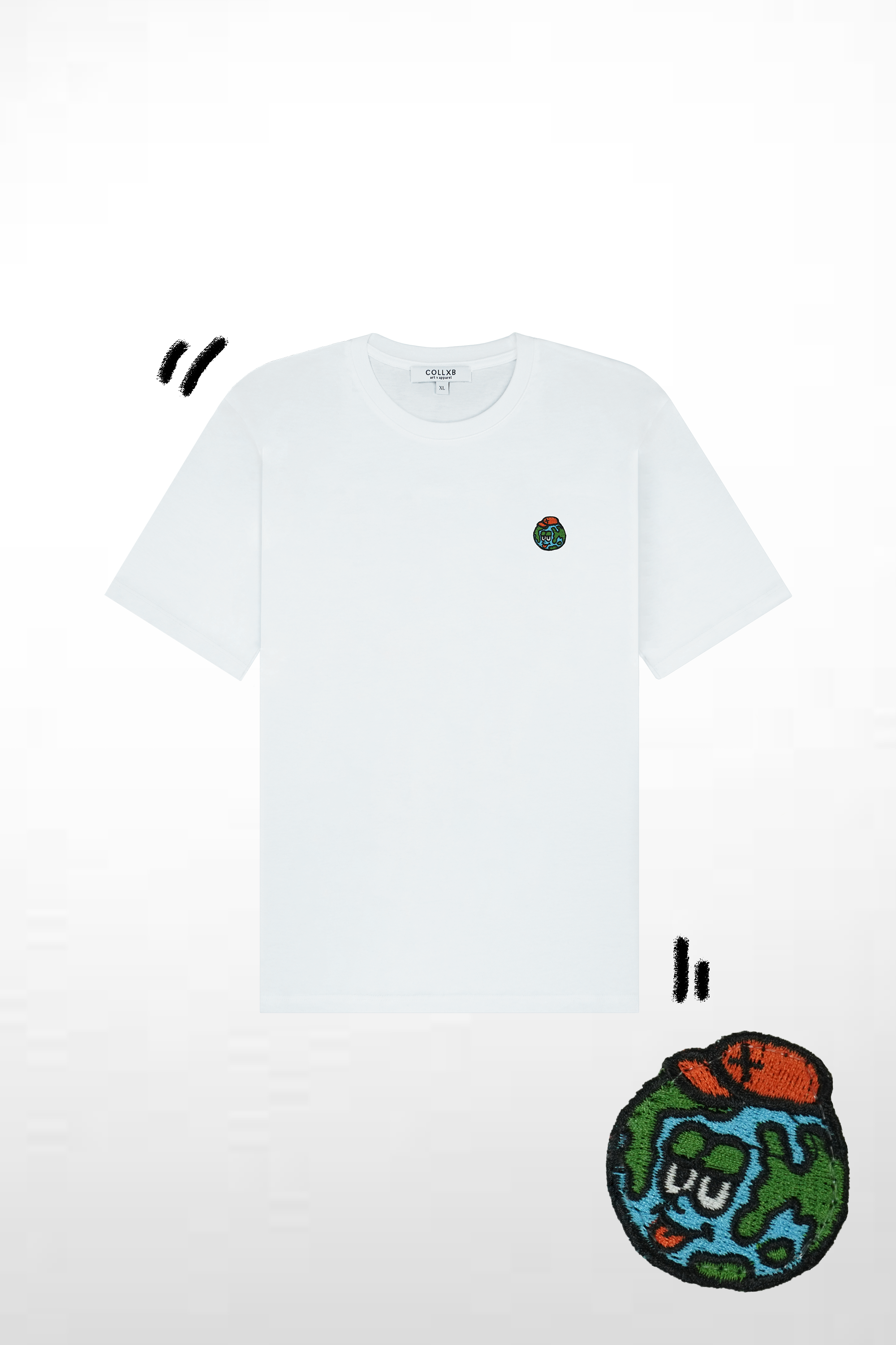 COLLXB x PUCK 2024: Dancing in the Chaos - World Boy [White]